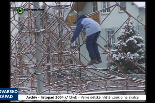 2004 – Cheb: Velké dětské hřiště vzniklo na Skalce (TV Západ)