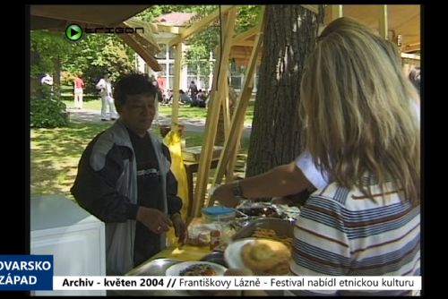 2004 – Františkovy Lázně: Festival nabídl etnickou kulturu (TV Západ)