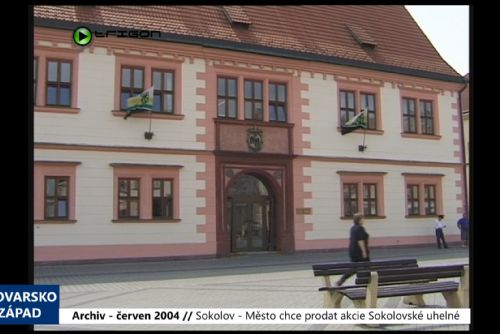 2004 – Sokolov: Město chce prodat akcie Sokolovské uhelné (TV Západ)