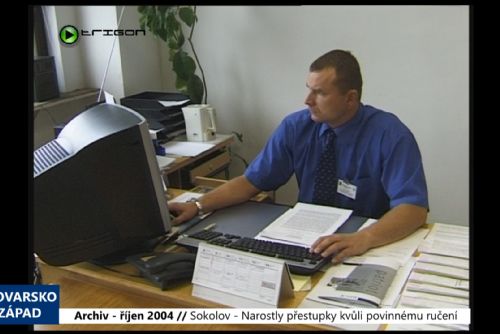 2004 – Sokolov: Narostly přestupky kvůli povinnému ručení (TV Západ)