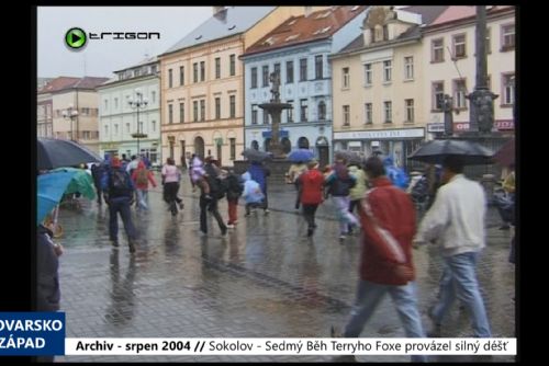 2004 – Sokolov: Sedmý Běh Terryho Foxe provázel silný déšť (TV Západ)