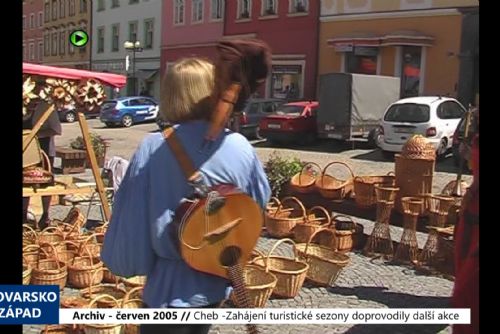 2005 – Cheb: Zahájení turistické sezony doprovodily další akce (TV Západ)