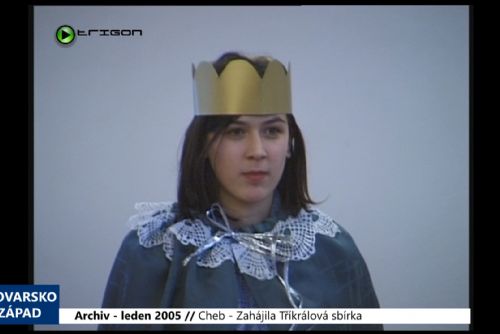 2005 – Cheb: Zahájila Tříkrálová sbírka (TV Západ)