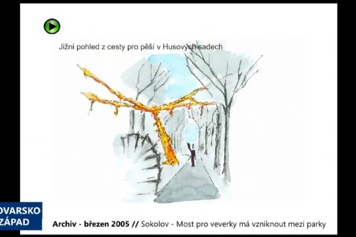 2005 – Sokolov: Most pro veverky má vzniknout mezi parky (TV Západ)