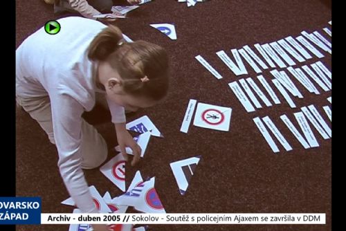 2005 – Sokolov: Soutěž s policejním Ajaxem se završila v DDM (TV Západ)