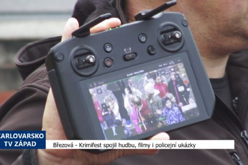 Březová: Krimifest spojil hudbu, filmy i policejní ukázky (TV Západ)