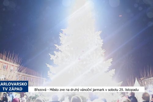 Březová: Město zve na vánoční jarmark (TV Západ)