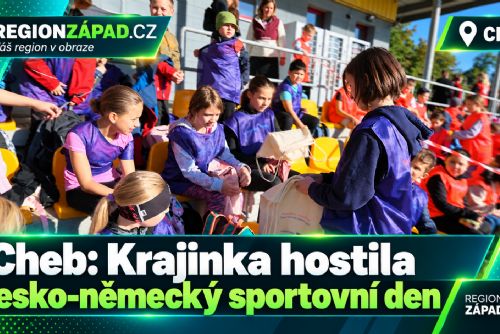 Cheb: Krajinka hostila česko-německý sportovní den (TV Západ)