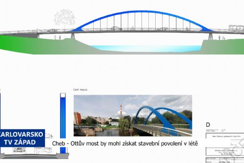 Cheb: Ottův most by mohl získat stavební povolení v létě (TV Západ)