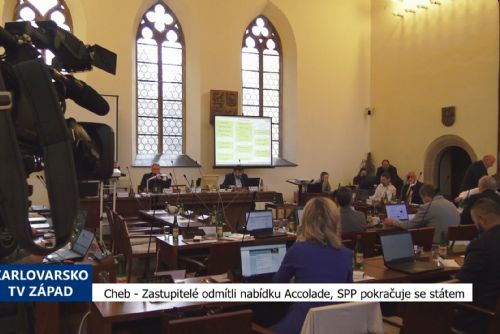 Cheb: Zastupitelé odmítli nabídku Accolade, SPP pokračuje se státem (TV Západ)
