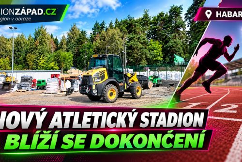 Habartov: Nový atletický stadion se blíží dokončení (TV Západ)