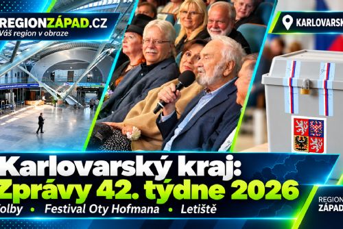 Karlovarský kraj: Zprávy 42. týdne 2026 (TV Západ)