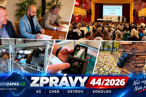 Karlovarský kraj: Zprávy 44. týdne 2026 (TV Západ)