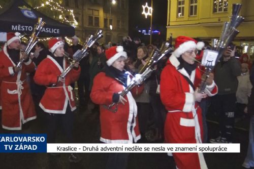 Kraslice: Druhá adventní neděle se nesla ve znamení spolupráce (TV Západ)