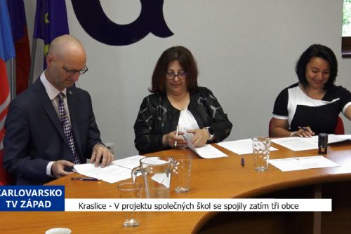 Kraslice: V projektu společných škol se spojily zatím tři obce (TV Západ)