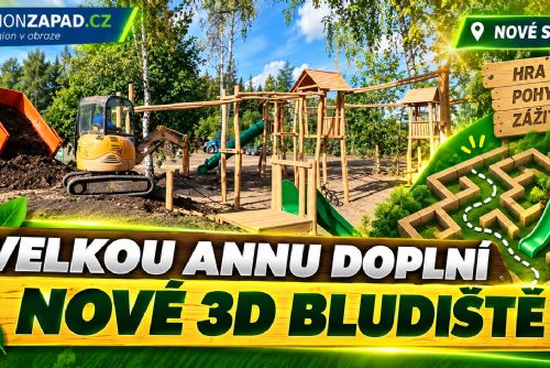 Nové Sedlo: Velkou Annu doplní nové 3D bludiště (TV Západ)