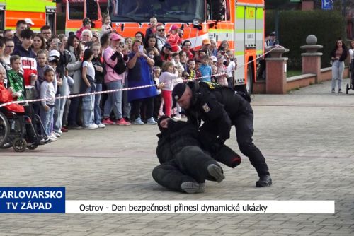 Ostrov: Den bezpečnosti přinesl dynamické ukázky (TV Západ)