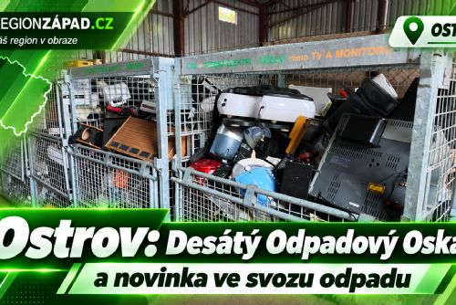 Ostrov: Desátý Odpadový Oskar a novinka ve svozu odpadu (TV Západ)