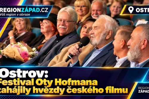 Ostrov: Festival Oty Hofmana zahájily hvězdy českého filmu (TV Západ)