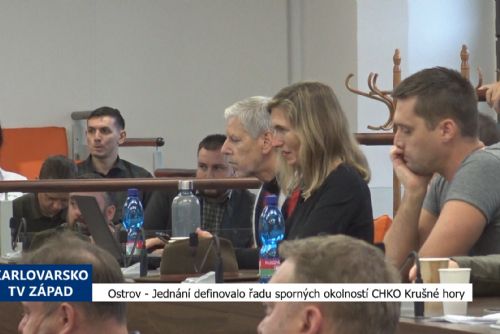 Ostrov: Jednání definovalo řadu sporných okolností CHKO Krušné hory (TV Západ)