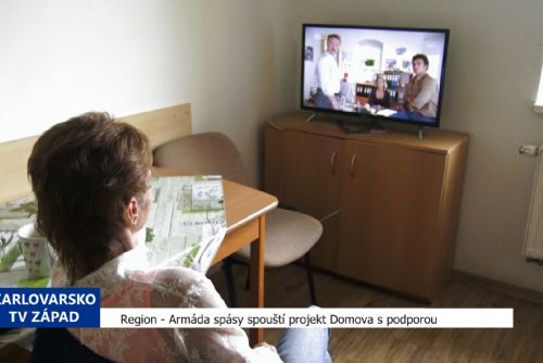 Region: Armáda spásy spouští projekt Domov s podporou (TV Západ)