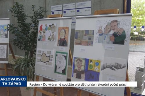 Region: Do výtvarné soutěže pro děti přišel rekordní počet prací (TV Západ)