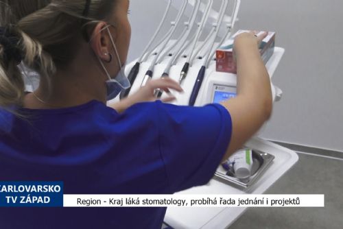 Region: Kraj láká stomatology, probíhá řada jednání a projektů (TV Západ)