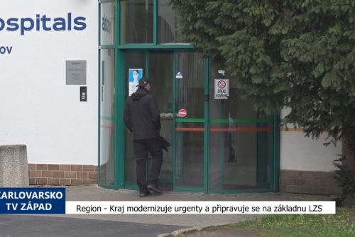 Region: Kraj modernizuje urgenty a připravuje se na základnu LZS (TV Západ)