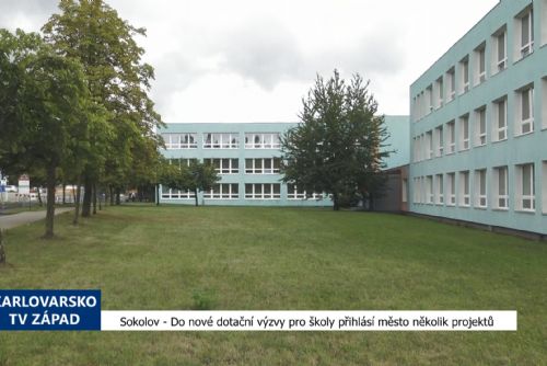 Sokolov: Do nové dotační výzvy pro školy přihlásí město několik projektů (TV Západ)