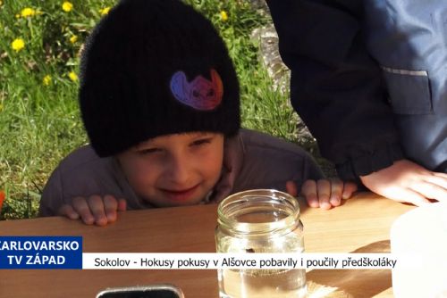 Sokolov: Hokusy pokusy v Alšovce pobavily i poučily předškoláky (TV Západ)