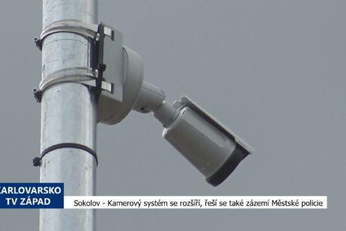 Sokolov: Kamerový systém se rozšíří, řeší se také zázemí Městské policie (TV Západ)