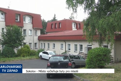 Sokolov: Město vyčleňuje část bytů pro mladé (TV Západ)