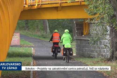 Sokolov: Projekty na zatraktivnění centra pokračují, řeší se náplavka (TV Západ)