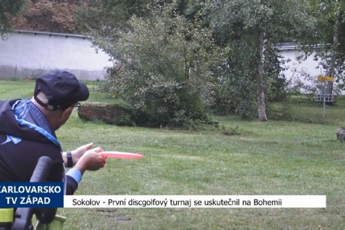 Sokolov: První discgolfový turnaj se uskutečnil na Bohemii (TV Západ)