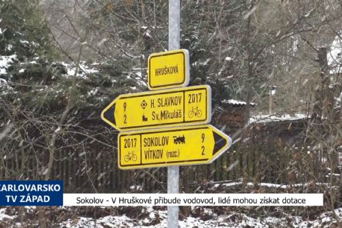 Sokolov: V Hruškové přibude vodovod, lidé mohou získat dotace (TV Západ)