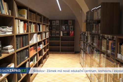Sokolov: Zámek má nové edukační centrum, knihovnu i expozici (TV Západ)