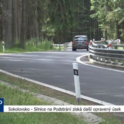 Sokolovsko: Silnice na Podstrání získá další opravený úsek (TV Západ)