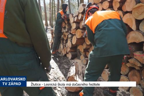 Žlutice: Lesnická škola má dočasného ředitele (TV Západ)