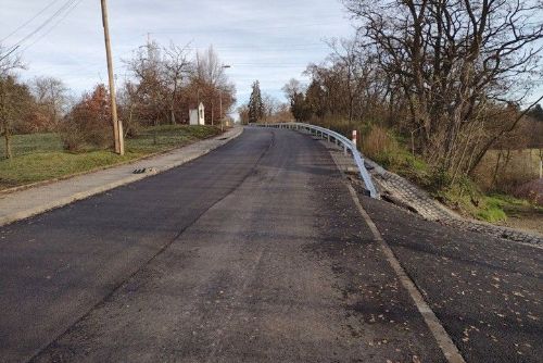 Cesta do Hradiště opět průjezdná po náročné rekonstrukci za 36 milionů