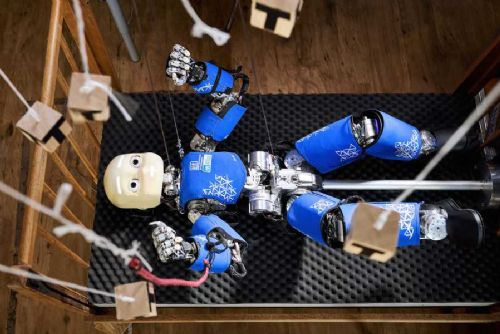 ČVUT v Praze: Robot iCub za 6,35 mil. Kč zkoumá dětské chování