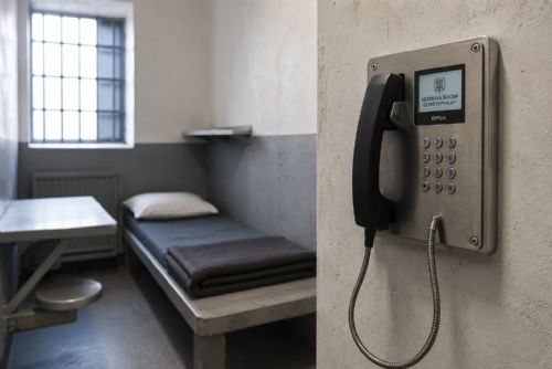 Na Borech přibude 192 telefonů přímo v celách. Hovory vězňů bude hlídat software