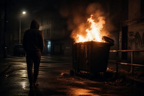 Plzeňský žhář zapaloval matrace, kontejnery i koše. Skončil ve vazbě