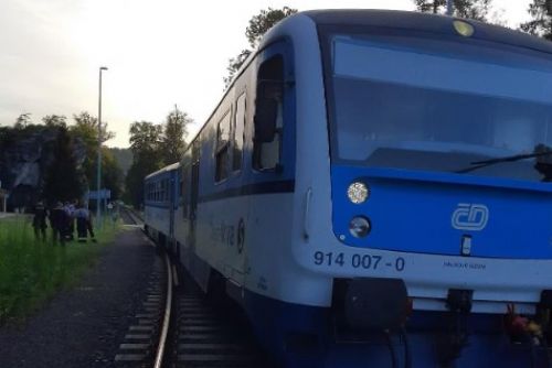 Vykolejený vlak v Adršpachu způsobil krátkodobé přerušení provozu