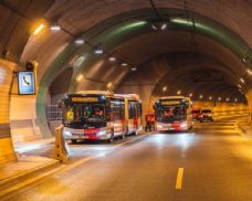 Autobusová linka 145 testovala provoz i evakuaci v tunelu Blanka