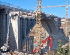 Rekonstrukce mostu Šmejkalka pokračuje, nový most má být hotový v roce 2027